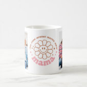 Retro 2 foto's met Quote Moederdag Gift Koffiemok (Center)