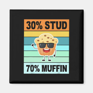 Retro 30 Stud 70 Muffin Shirt Stud Muffin Shirt Va Magneet
