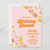 Retro 30e verjaardag uitnodiging (Voorkant)