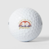 Retro 30th Birthday Humor Golfballen (Voorkant)