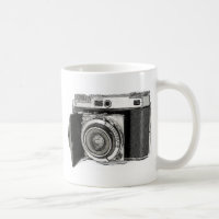 Retro 35mm Film Camera Fotograaf Kunsttekening