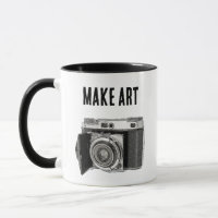Retro 35mm Film Camera Fotograaf Kunsttekening