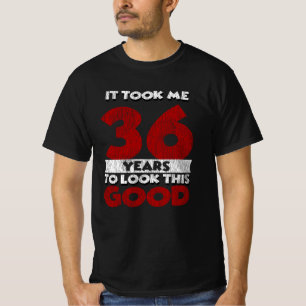 Retro 36 Jaar Oude Grappige 36e Verjaardagscadeau T-shirt