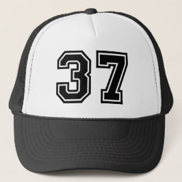 Retro 37th Birthday Party Trucker Pet