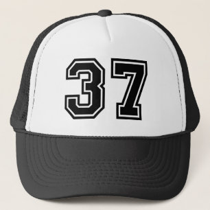 Retro 37th Birthday Party Trucker Pet
