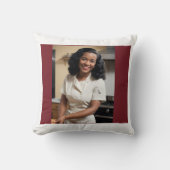 Retro 40s-geïnspireerd Sierkussen (Voorkant)