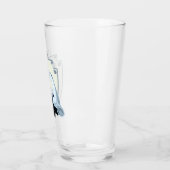  retro 40s oorlogsvrouw uit de jaren veertig glas (Links)