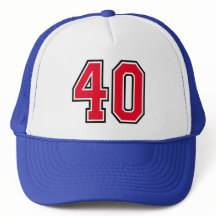 Retro 40th Birthday Party Trucker Hat