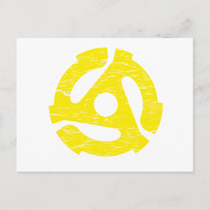 Retro 45 RPM Briefkaart
