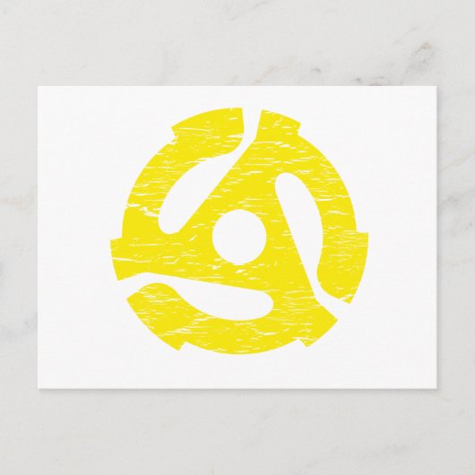 Retro 45 RPM Briefkaart (Voorkant)