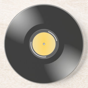 Retro 45-rpm Record Album Thirsty Onderzetter