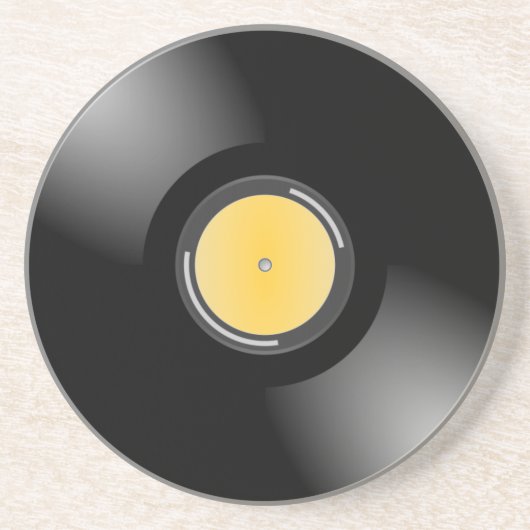 Retro 45-rpm Record Album Thirsty Onderzetter (Voorkant)