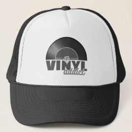 Retro 45 RPM Vinyl Addict Trucker Hat –  Re Trucker Pet