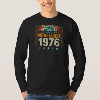 Retro 46e verjaardag 46 jaar Geweldige knooppunt T-shirt