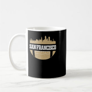 Retro 49ers Football Fan San Francisco Sky Koffiemok