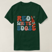 Retro 4 juli 7 t-shirt (Design voorkant)