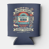 Retro 50 jaar High School Reunion 70's - Cassette Blikjeskoeler (Voorkant)