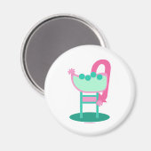 Retro 50-teken Magneet (Voorkant / Achterkant)