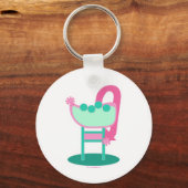 Retro 50-teken Sleutelhanger (Voorkant)