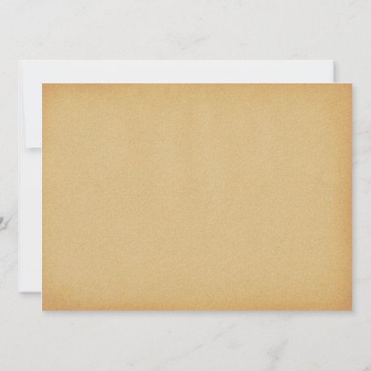 Retro 50e Jubileum Daisy Photo Invitations Kaart (Achterkant)