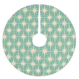 Retro 50s 60s Midden-eeuwse atoommint Kerstboom Rok