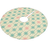 Retro 50s 60s Midden-eeuwse atoompasta Kerstboom Rok (Gekanteld)