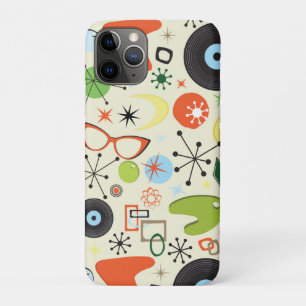 Retro 50's 60's Mode patroon Case-Mate iPhone Case