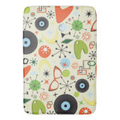 Retro 50's 60's Vintage Modepatroon Badmat (Voorkant Verticaal)