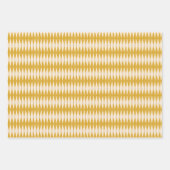 Retro 50s diamant geometrisch patroon inpakpapier vel (Voorkant 3)