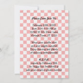 Retro 50s Diner Sock Hop Verjaardagsfeest Thema Kaart (Achterkant)