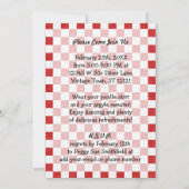 Retro 50s Diner Sock Hop Verjaardagsfeest Thema Ro Kaart (Achterkant)