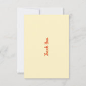 Retro 50s Er is geen vervanger voor jou! onderwijz Bedankkaart (Achterkant)