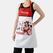 Retro 50s Glam Huisvrouw Funny Sarcastische Humor Schort (Insitu)