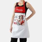 Retro 50s Glam Huisvrouw Funny Sarcastische Humor Schort (Insitu)