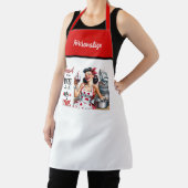 Retro 50s Glam Huisvrouw Funny Sarcastische Humor Schort (Insitu)