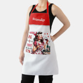 Retro 50s Glam Huisvrouw Funny Sarcastische Humor Schort (Insitu)