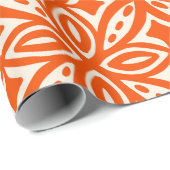 Retro 50s Hawaïaans patroon Cadeaupapier (Rol Hoek)