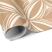 Retro 50s Hawaïaans patroon Cadeaupapier (Rol Hoek)