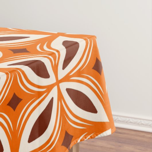 Retro 50s Hawaïaans patroon Tafelkleed (Voorbeeld)