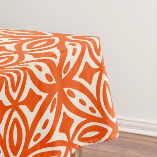 Retro 50s Hawaïaans patroon Tafelkleed (Voorbeeld)