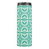 Retro 50s Hawaïaans patroon Thermosbeker (Achterkant)