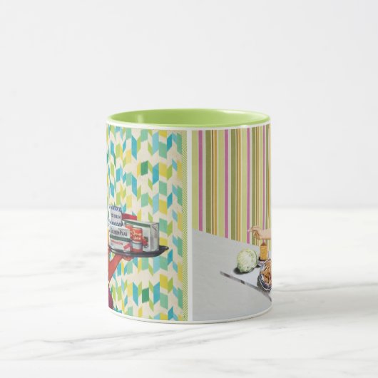 Retro /  50s Huisvrouwen Mok (Midden)