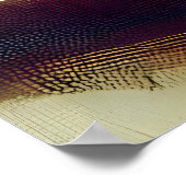 Retro 50s Manhattan Martini voor de Kerstman Poster (Hoek)