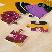 Retro 50s Mardi Gras Martini Cocktailparty Legpuzzel (Zijkant)