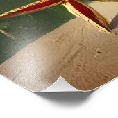 Retro 50s Merry Bright Christmas Snoep Cocktail Foto Afdruk (Hoek)