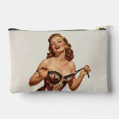 Retro 50's Pin-up Beauty Etui (Achterkant)