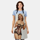 Retro 50's Pin-up Beauty Schort (Gedragen)