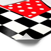 Retro 50s Rockabilly Perfect Poster (Hoek)