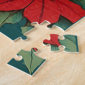 Retro 50s Tropical Christmas Pin-Up Starlet Legpuzzel (Zijkant)