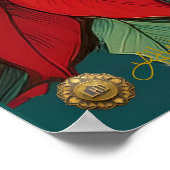 Retro 50s Tropical Christmas Pin-Up Starlet Poster (Hoek)